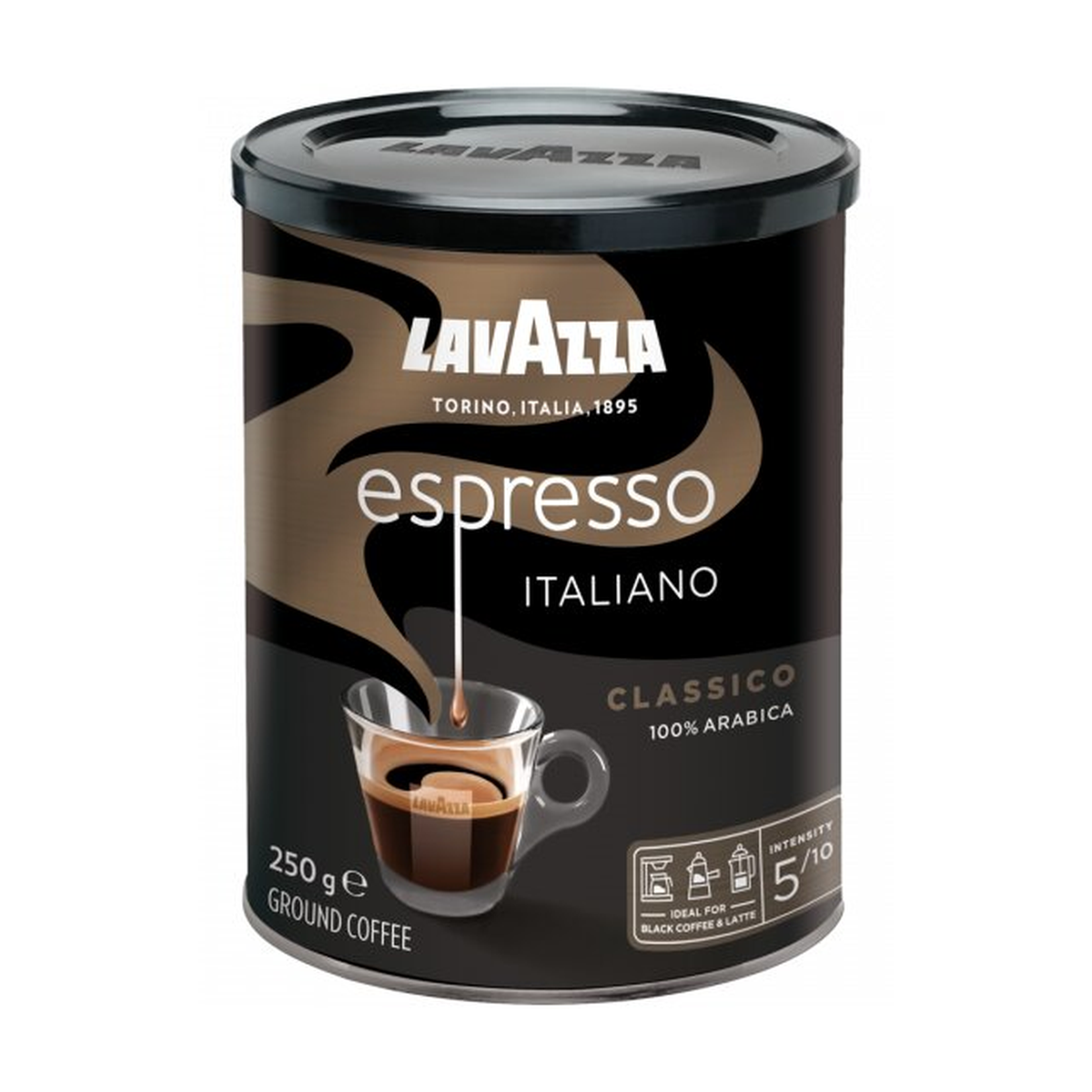 Lavazza Caffe Espresso 100% Arabica gemahlen 250g