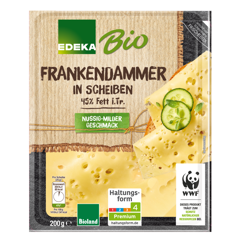 Bio EDEKA Frankendammer natur 45% 200g