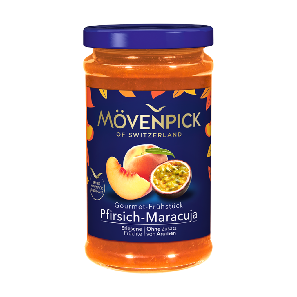 Mövenpick Pfirsich-Maracuja 250g