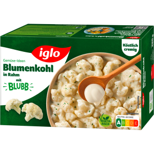 Iglo Rahm Gemüse Blumenkohl 480g