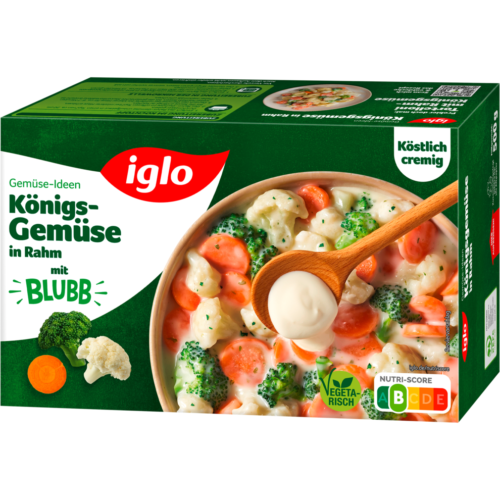 Iglo Rahm Gemüse Königsgemüse 500g