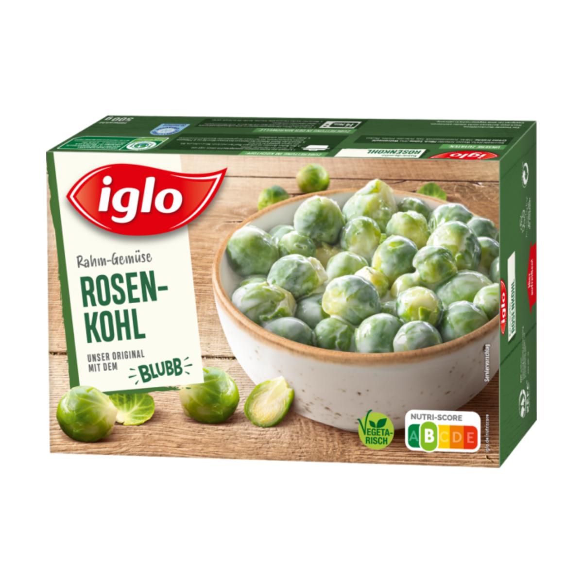 Iglo Rahm Gemüse Rosenkohl 500g
