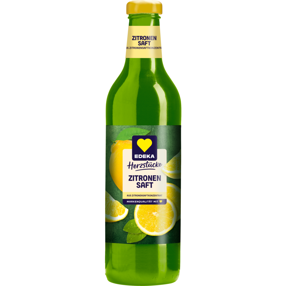 EDEKA Herzstücke Zitronensaft aus Zitronensaftkonzentrat 0,75l