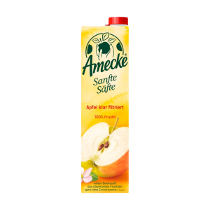 Amecke Sanfte Säfte Apfel klar filtriert 1l EW