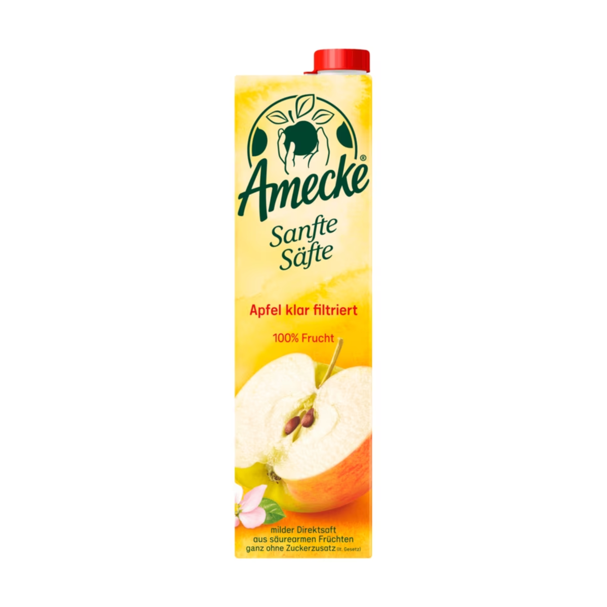 Amecke Sanfte Säfte Apfel klar filtriert 1l EW