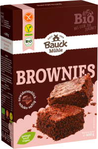 Bio Bauck Mühle Brownie Backmischung Glutenfrei 400g