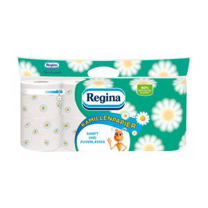 Regina Toilettenpapier Kamille 3-lagig 8x150BL