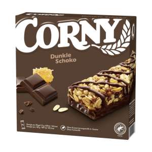 Corny Dunkle Schokolade 6ST 138g