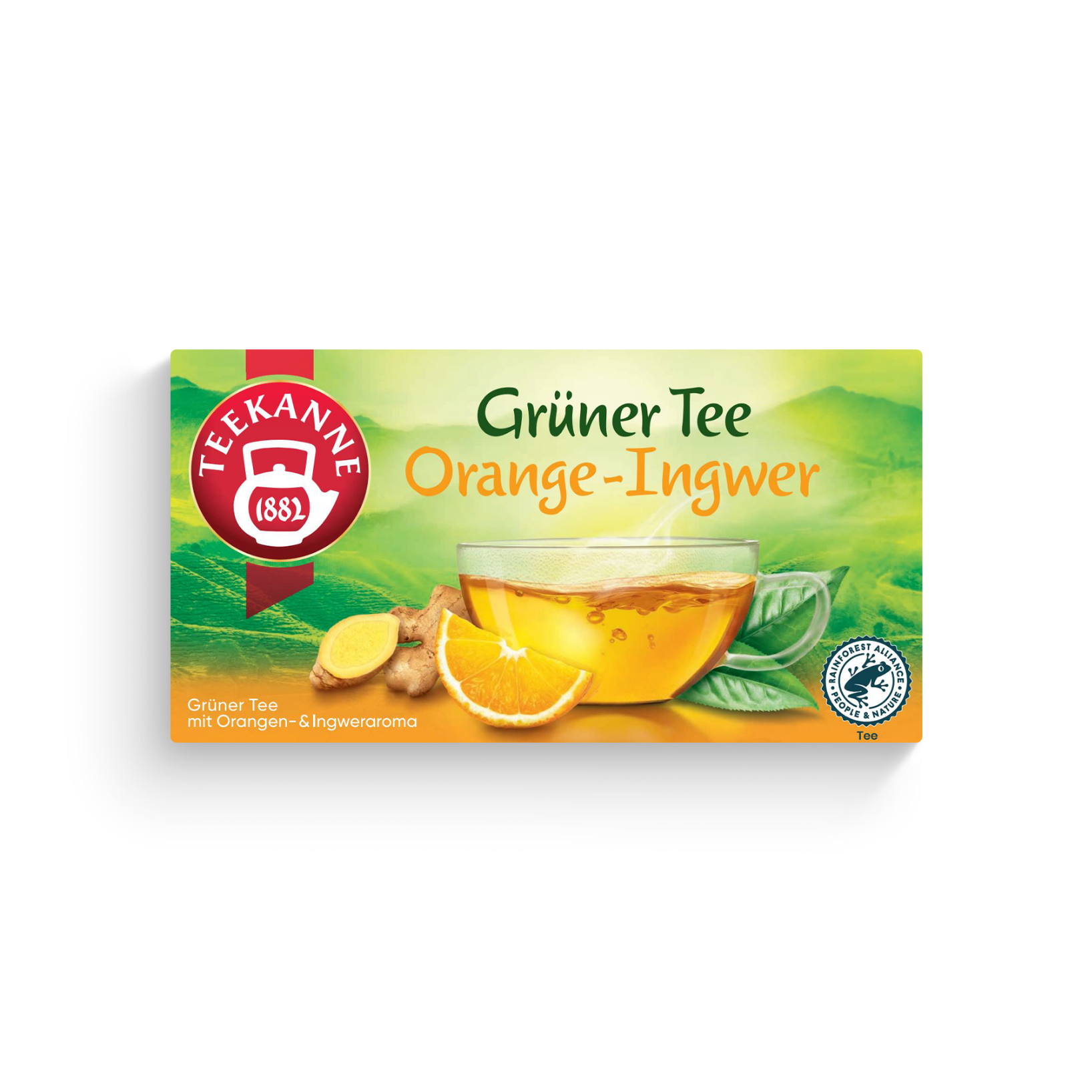Teekanne Grüner Tee Orange-Ingwer 20ST 35g