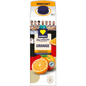 EDEKA Herzstücke Orangen Direktsaft 1l