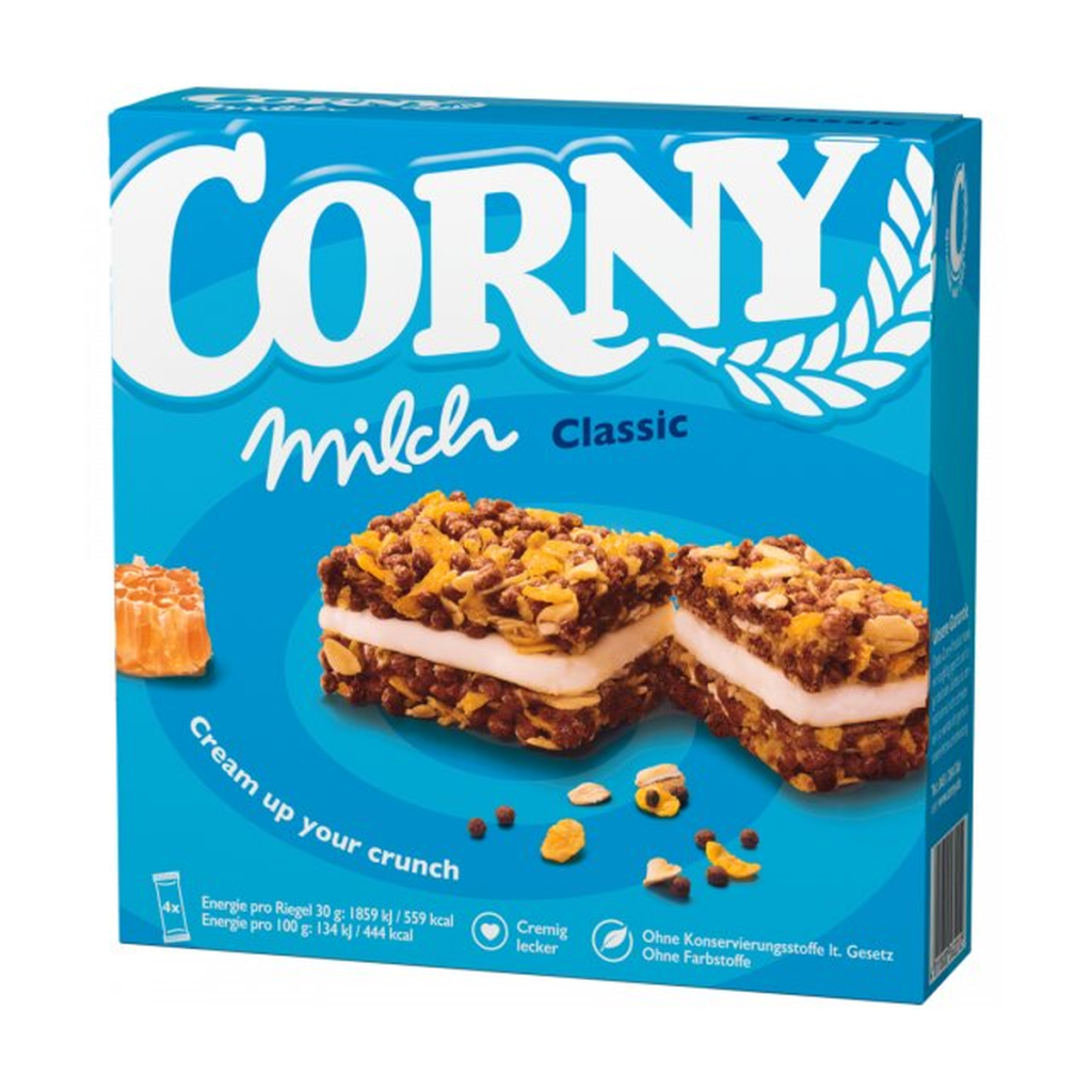 Corny Молоко 4ST 120g