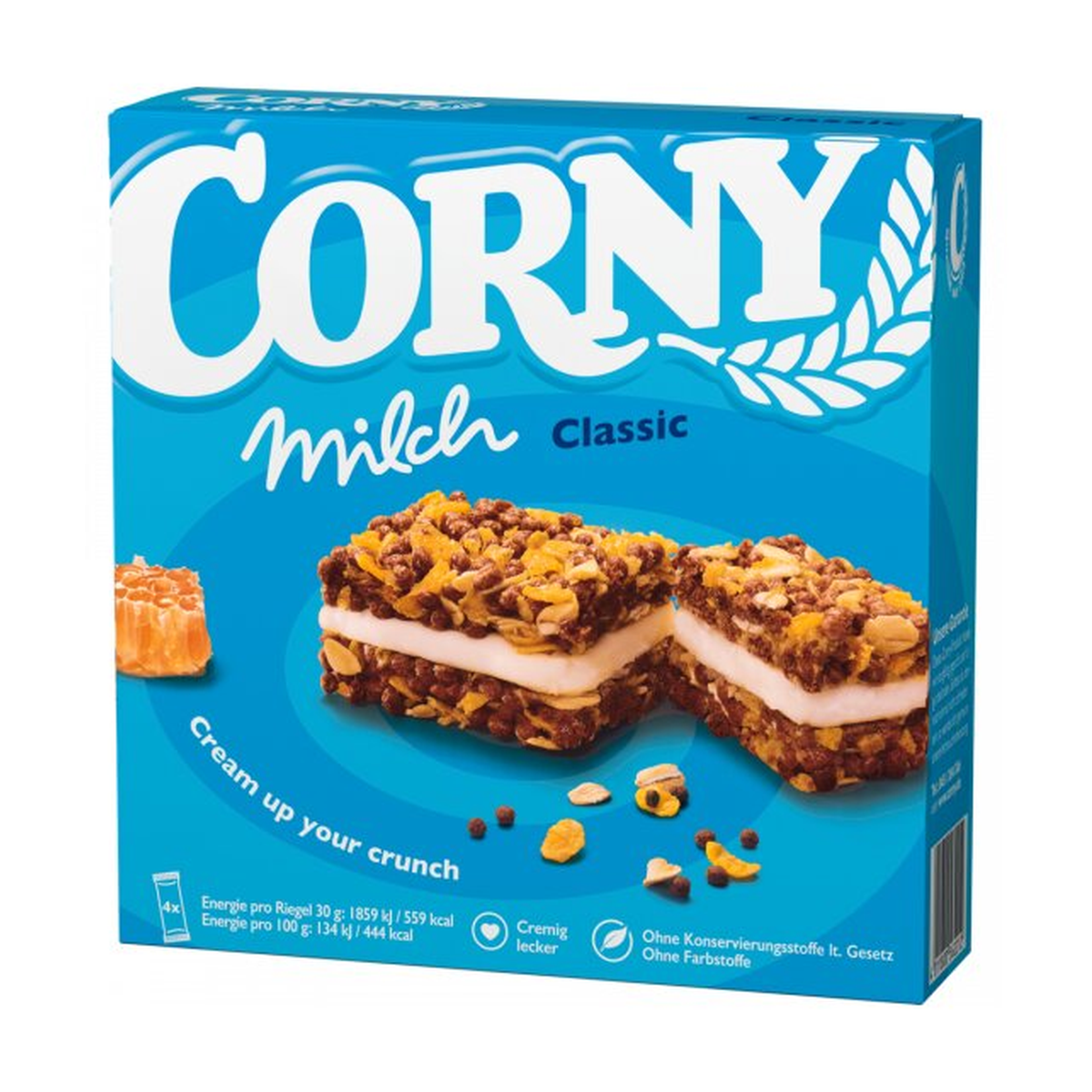 Corny Молоко 4ST 120g