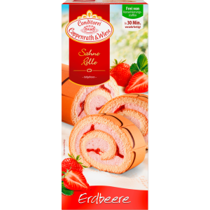 Coppenrath&Wiese Клубника сливки рулон 400g