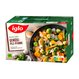 Iglo Gemüse Ideen Gemüse-Pilzpfanne 480g