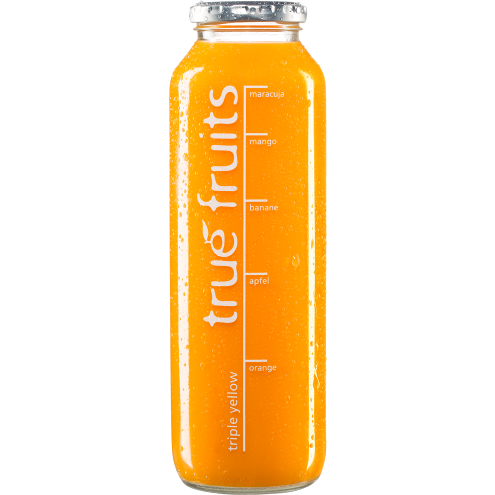 true fruits Smoothie triple yellow 0,75l EW