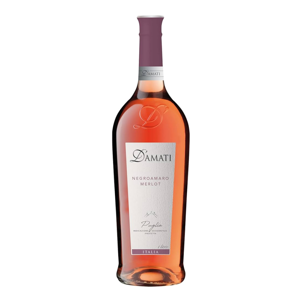 D'Amati Negroamaro Merlot Rose halbtrocken 1l