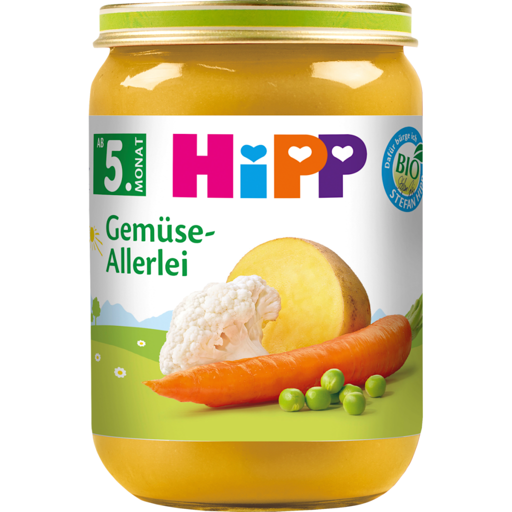 Bio Hipp Gemüse Gemüse-Allerlei ab 5.Monat 190g