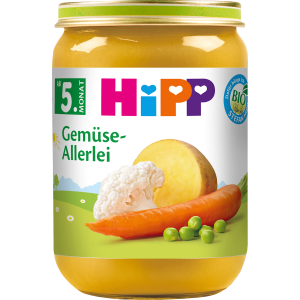 Bio Hipp Gemüse Gemüse-Allerlei ab 5.Monat 190g
