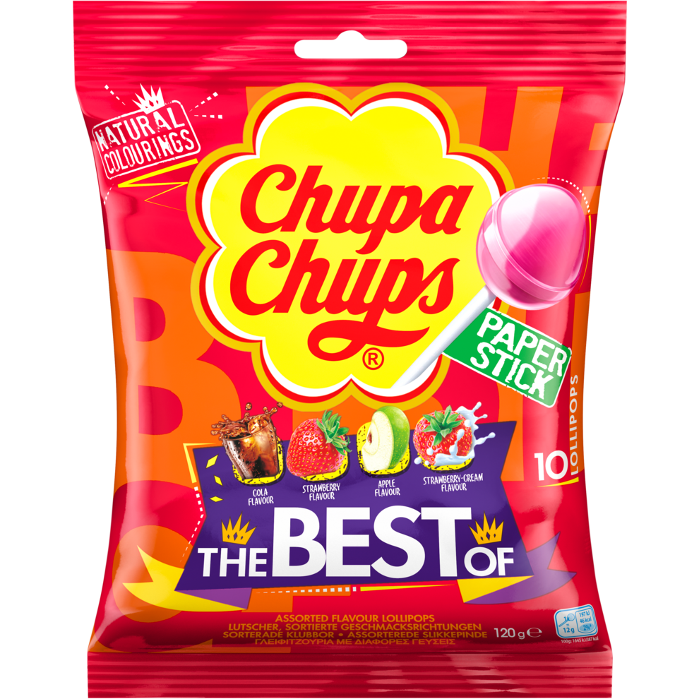 Chupa Chups The Best Of 10ST 120g