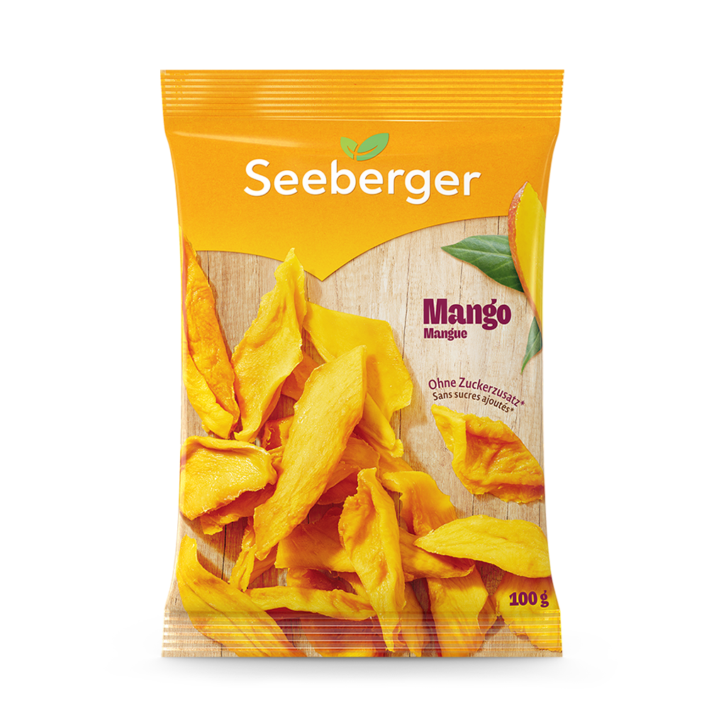 Seeberger Mangos ungezuckert 100g