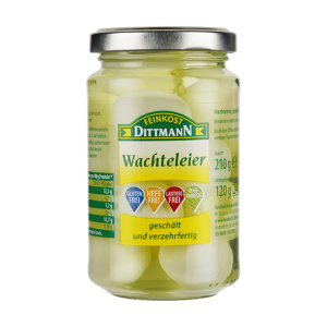 Feinkost Dittmann Wachteleier 210g
