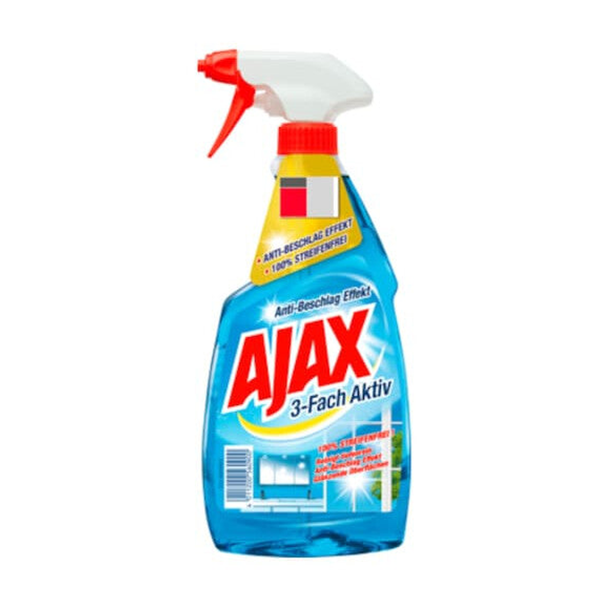 Ajax Glas-und Flächen 3-fach aktiv mit Pistole 500ml