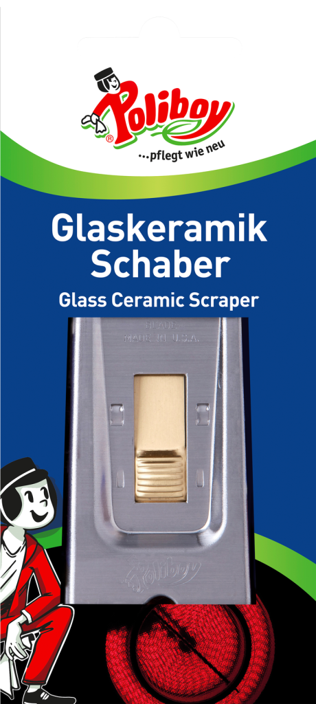Poliboy Schaber für Glas- und Kochfeld