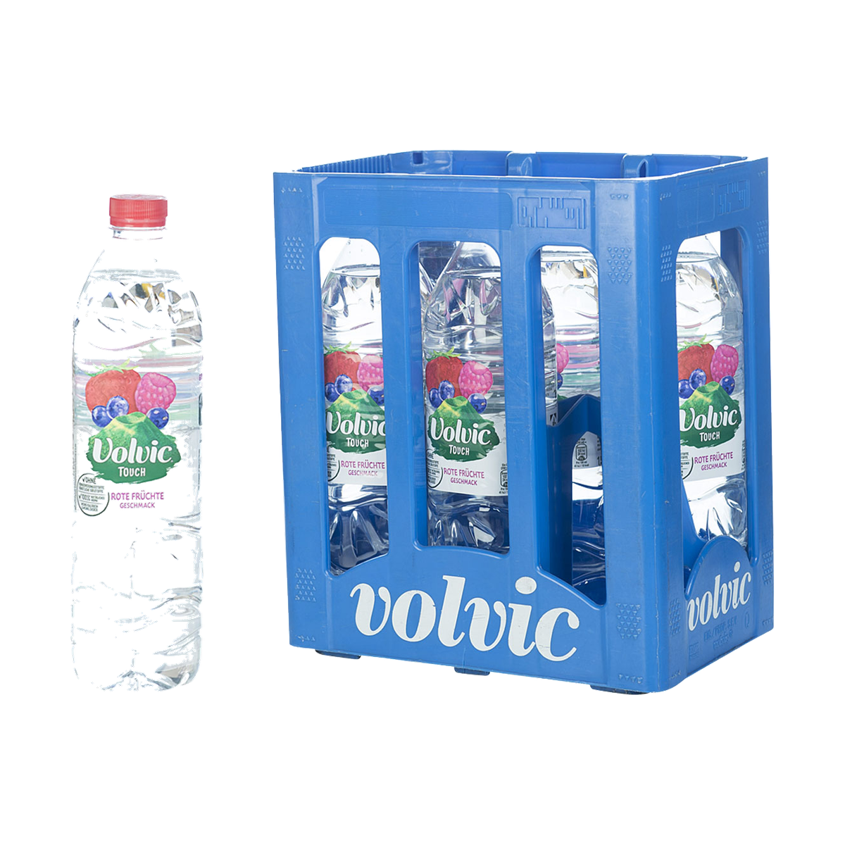 Volvic Rote Früchte 6x1,5l DPG