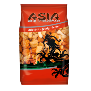 XOX Asia Snack Mixed Hot Ricecracker 150g
