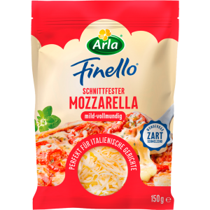 Arla Finello Pizzakäse gerieben 40% Fettstufe 150g