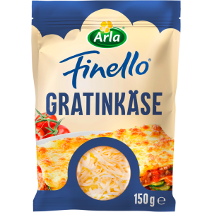 Arla Finello Gratinkäse gerieben 43% Fettstufe 150g