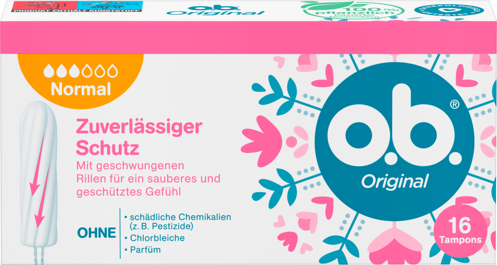 o.b.Original Tampons Normal 16ST
