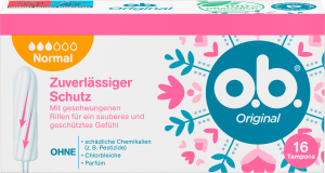 o.b.Original Tampons Normal 16ST