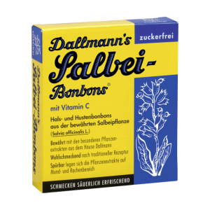 Dallmann's Salbei-Bonbons ohne Zucker 37g