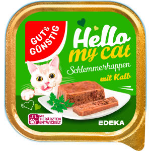 GUT&GÜNSTIG Schlemmerhappen mit Kalb 100g