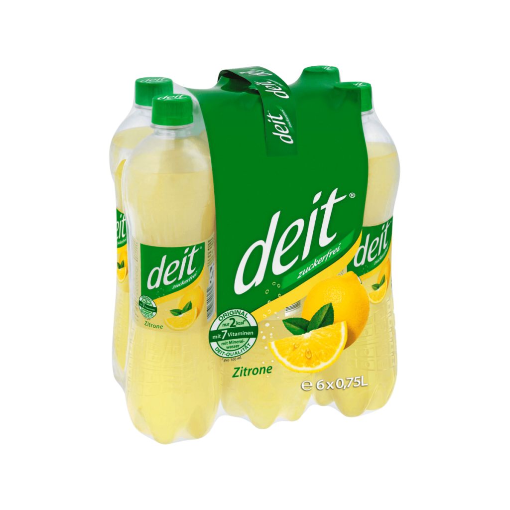 deit Zitrone trüb 6x0,75l DPG