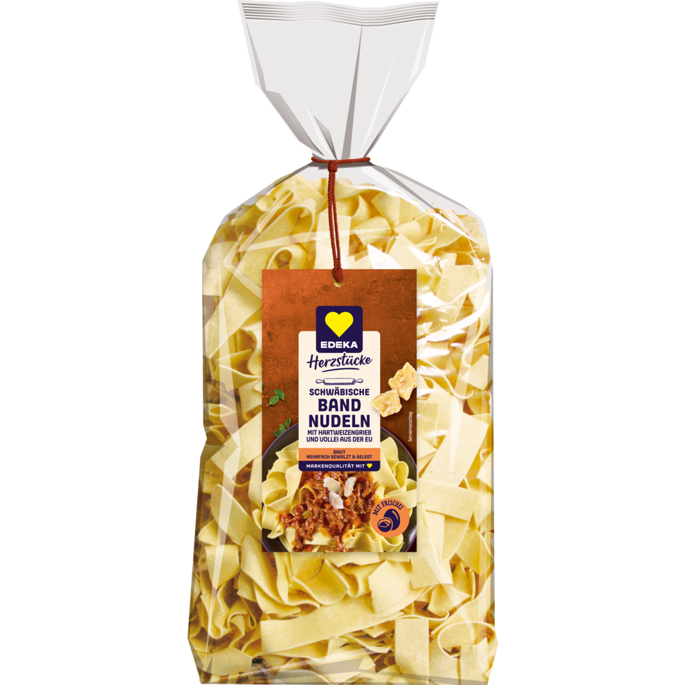 EDEKA Herzstücke Schwäbische Bandnudeln 13mm 500g