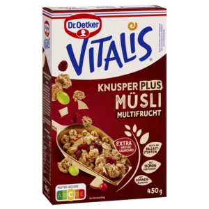 Dr.Oetker Vitalis хрустящий + мульти фрукт 450g