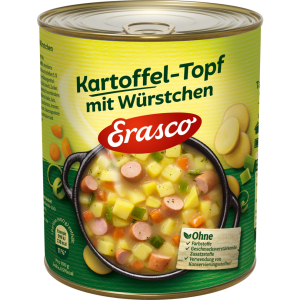 Erasco Kartoffeltopf mit Würstchen 800g