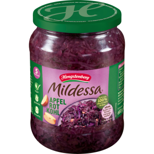 Mildessa Apfelrotkohl 680g