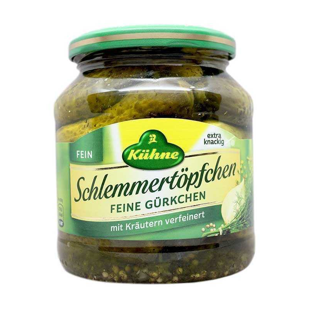 Kühne Schlemmertöpfchen feine Gürkchen 530g