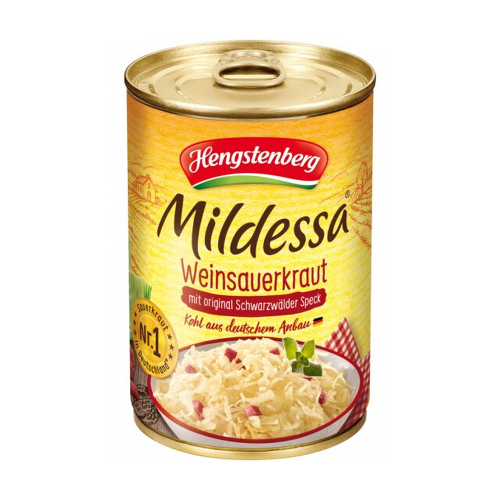 Mildessa 2 Minuten Schlemmerkraut mit Speck 400g