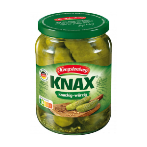 Hengstenberg Knax Gewürzgurken knackig-würzig 670g