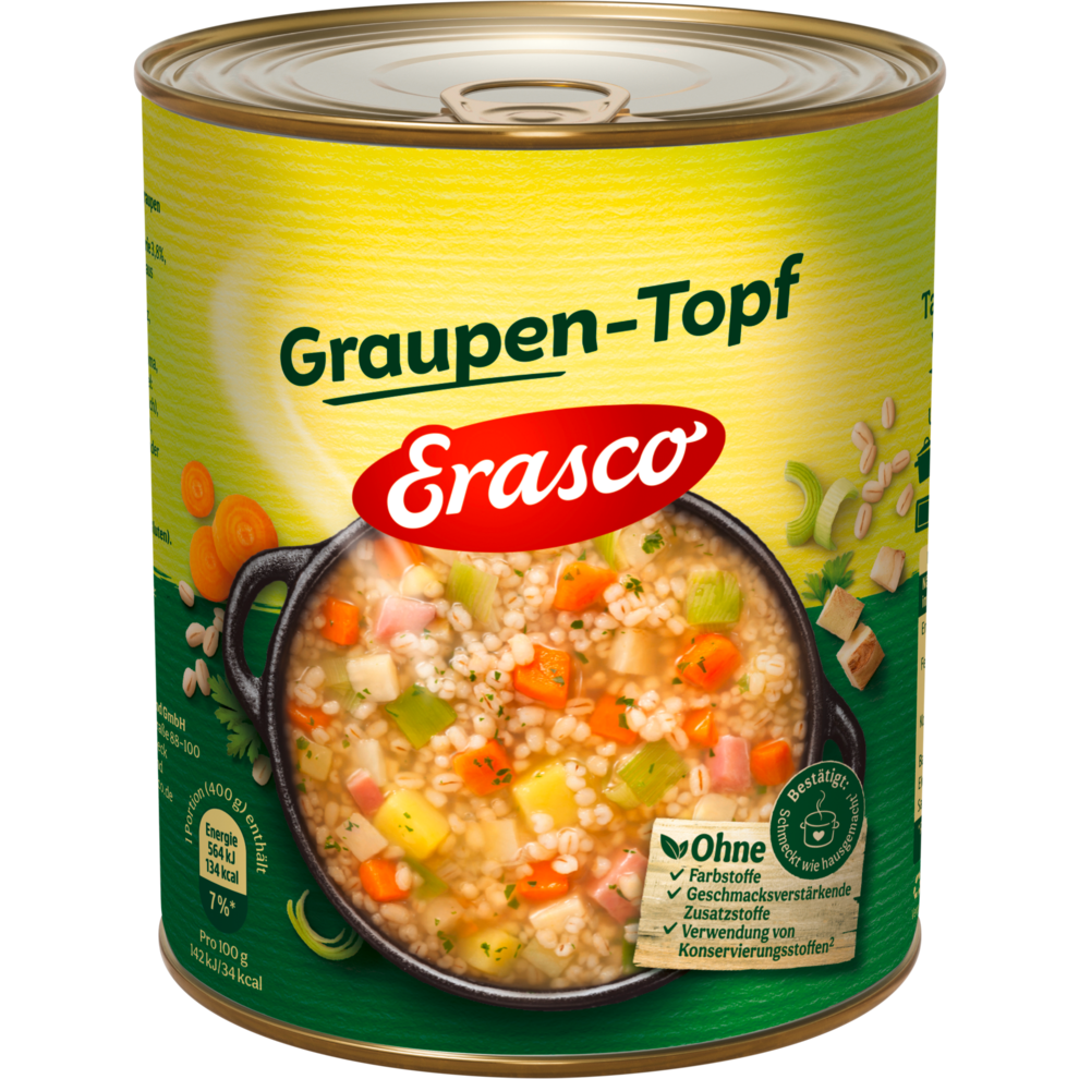 Erasco Schottischer Graupentopf 800g