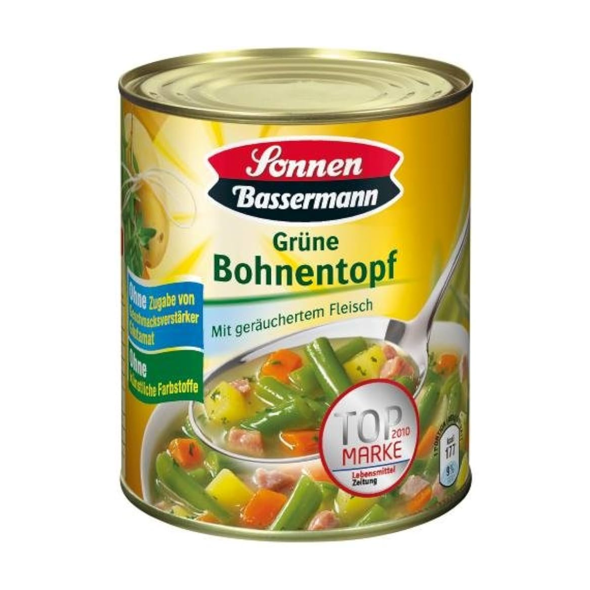 Sonnen Bassermann Grüne Bohnen-Topf 800g