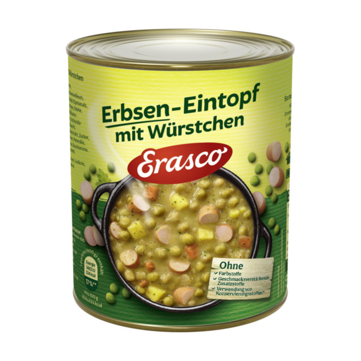 Erasco Erbsen-Eintopf mit Würstchen 800g