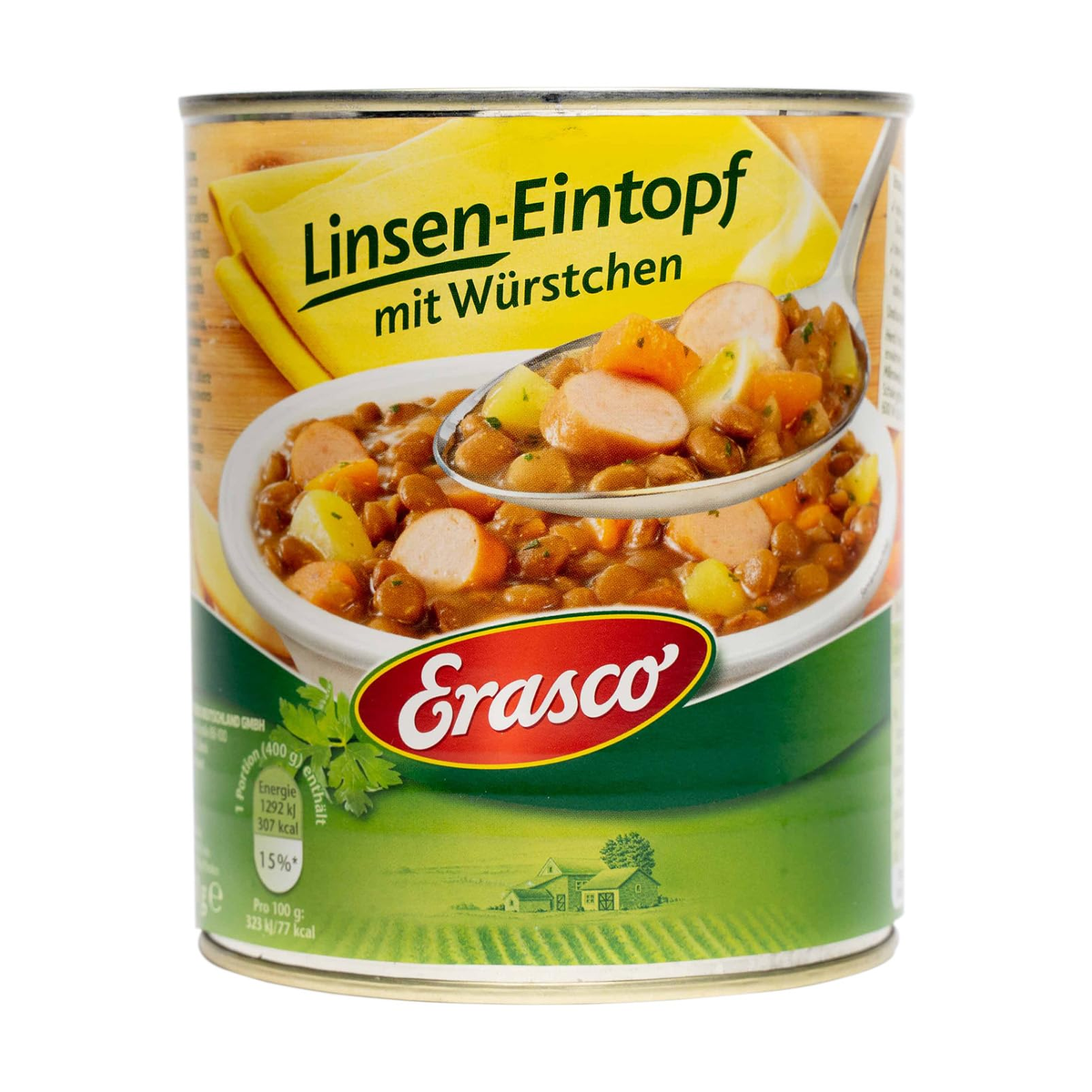 Erasco Linsen-Eintopf mit Würstchen 800g