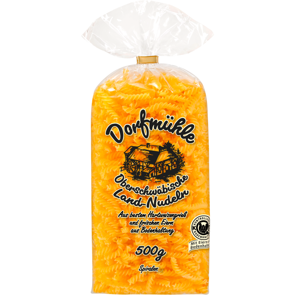 Dorfmühle Oberschwäbische Land-Nudeln Spiralennudeln 500g