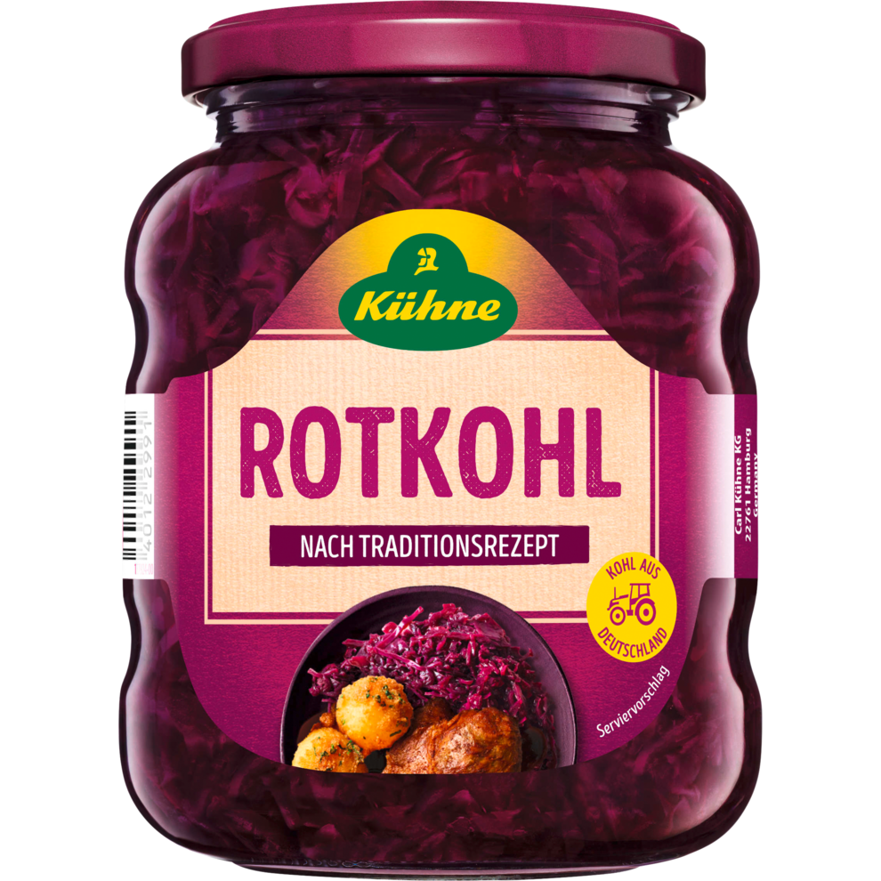 Kühne Rotkohl küchenfertig 350g