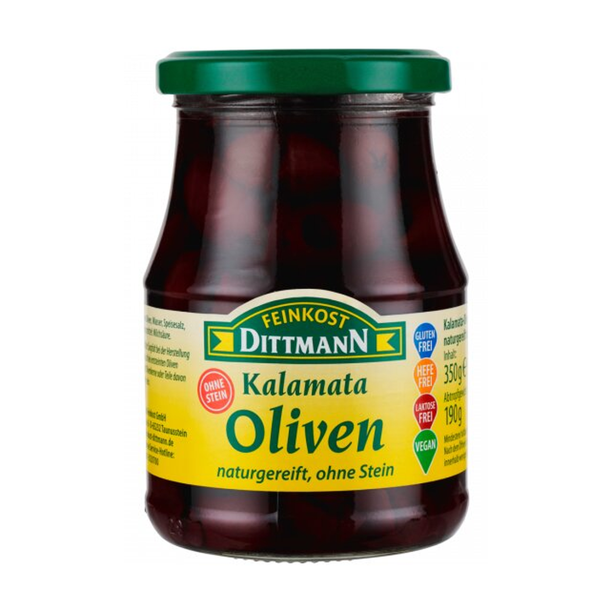 Feinkost Dittmann Kalamata Oliven ohne Stein 350g